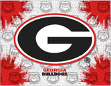 Georgia "G" Logo Canvas