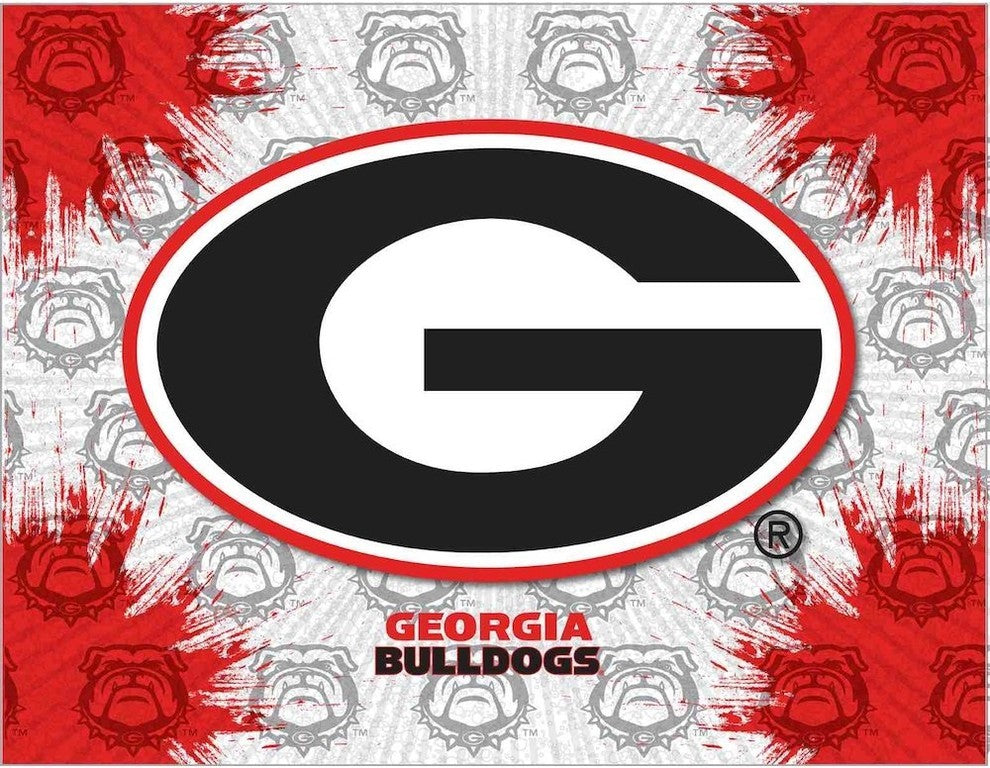 Georgia "G" Logo Canvas