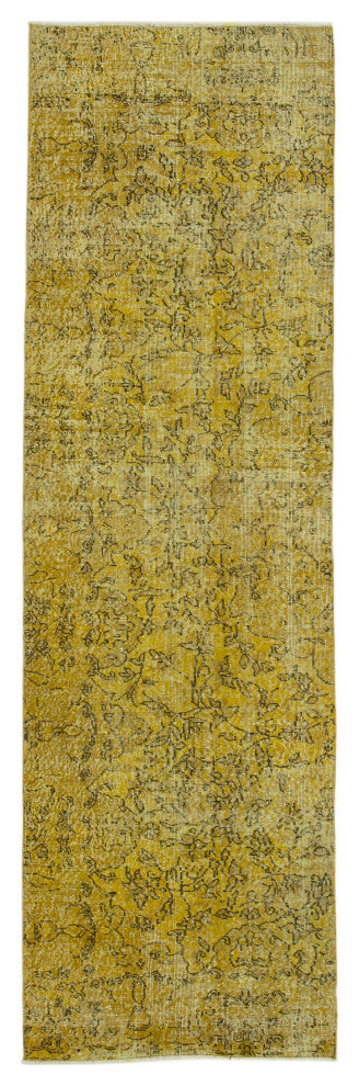 Rug N Carpet - Handwoven Turkish 2' 11" x 9' 11" Decorative Hallway Runner Rug