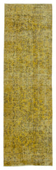 Rug N Carpet - Handwoven Turkish 2' 11" x 9' 11" Decorative Hallway Runner Rug