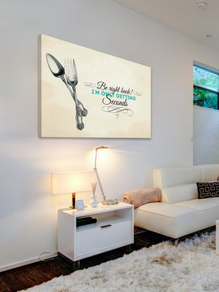 "Getting Second" Painting Print on Canvas