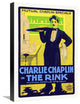 "Charlie Chaplin, The Rink - 1916" Canvas by Hollywood Photo Archive, 15x22"