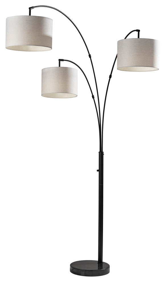 Bowery 3 Arm Arc- Black