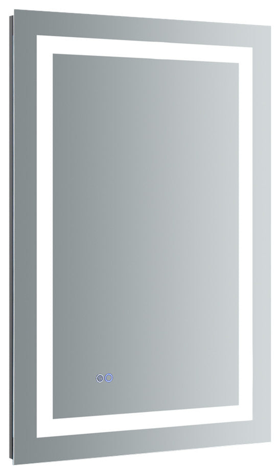 Santo 24"x36" Bathroom Mirror With LED Lighting and Defogger