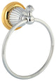 Artica Swarovski towel ring . Luxury towel holder. Hand towel holder, Chrome-Gold