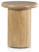 Zach End Table, Burnished Parawood