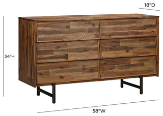 TOV Furniture Bushwick Wooden Dresser