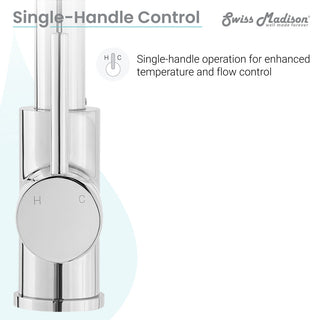 Nouvet Single Handle, Pull-Down Kitchen Faucet in Chrome
