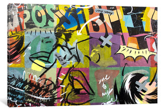 "IMPOSSIBLE" by Dan Monteavaro, Canvas Print, 40"x26"