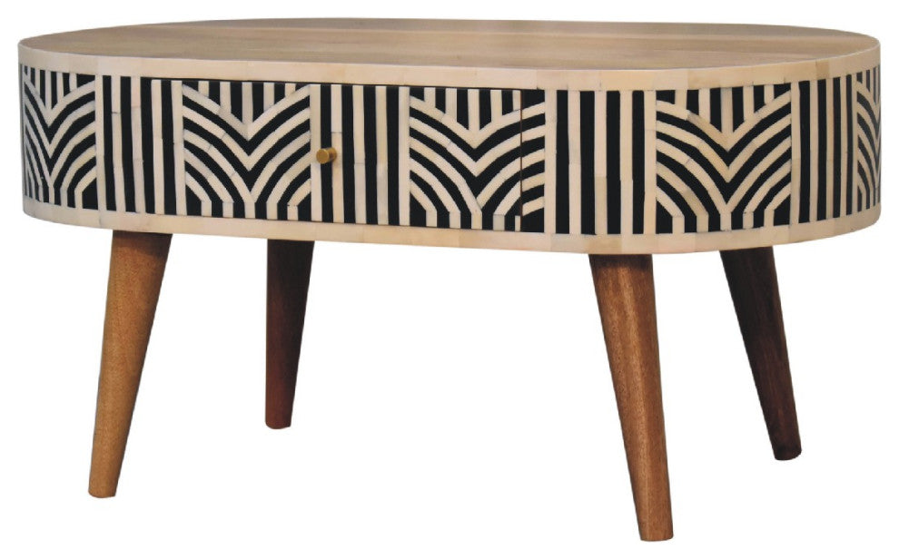 Edessa Bone Inlay Coffee Table