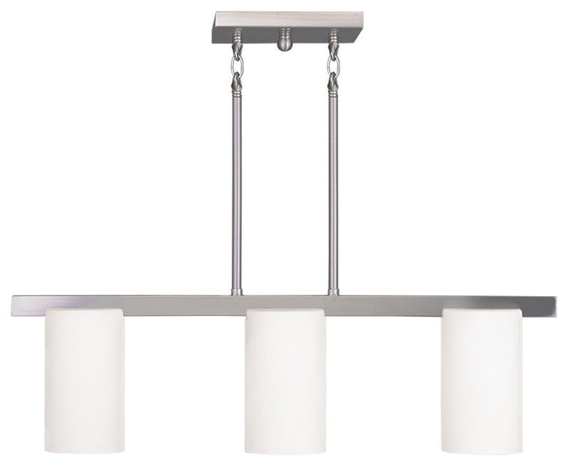 Astoria Chandelier in Brushed Nickel