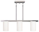 Astoria Chandelier in Brushed Nickel