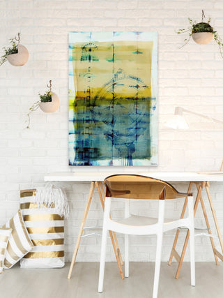 "Time Stops Here" Print on Canvas, 24"x36"