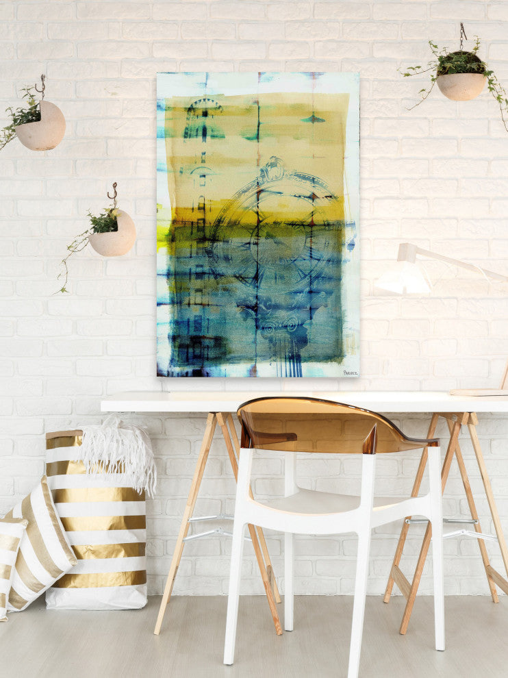 "Time Stops Here" Print on Canvas, 24"x36"