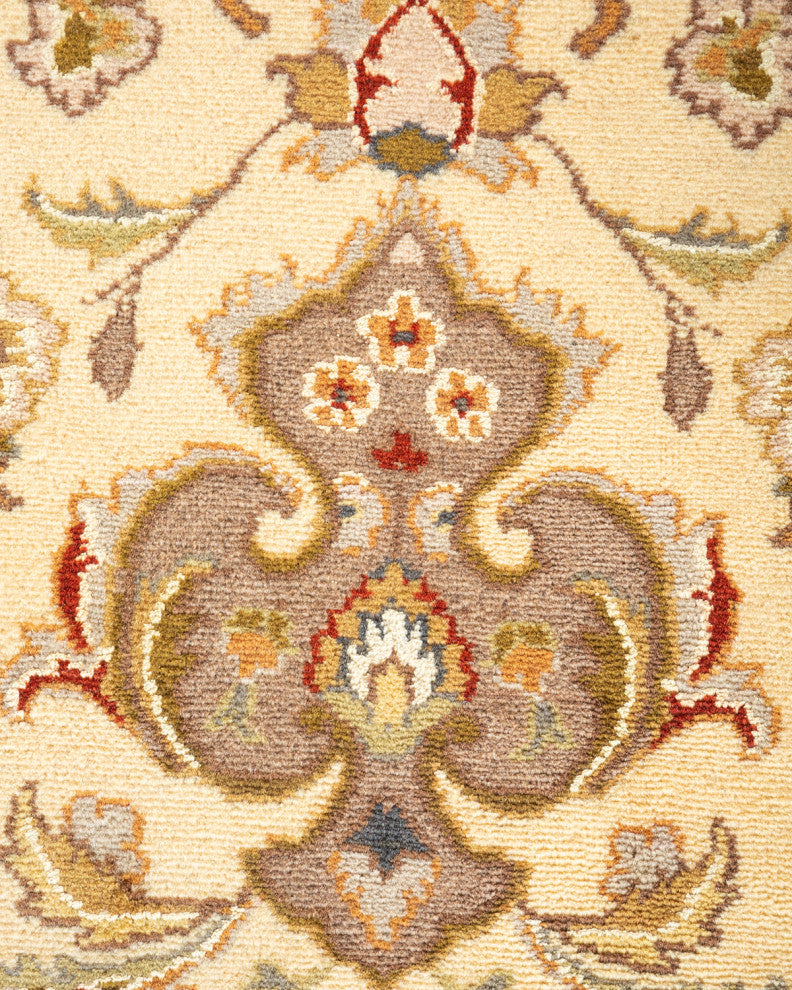 Rajahmundry, One-of-a-Kind Hand-Knotted Area Rug Ivory, 9'3"x12'5"