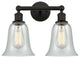 Innovations 616-2W-OB-G2812 2 Light 15.25" Bath Vanity Light, Oil Rubbed Bronze