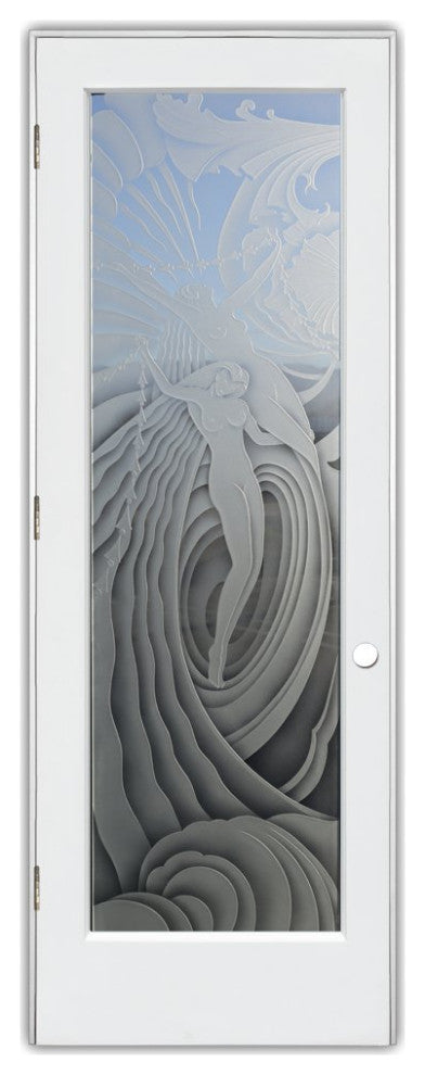 Interior Prehung Door or Interior Slab Door - Radiant Ladies - Primed - 24"...