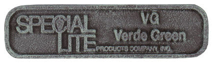 7' Smooth Aluminum Direct Burial Post with Photo Cell, Verde Green