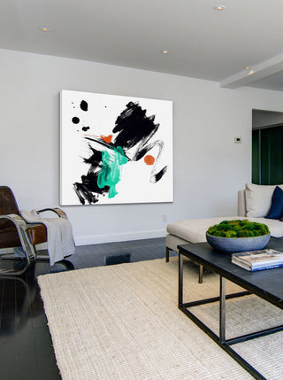 "Symphony" Painting Print on Canvas by Irena Orlov