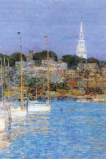 Cat Boats, Newport- Fine Art Giclee Print 16" x 24"