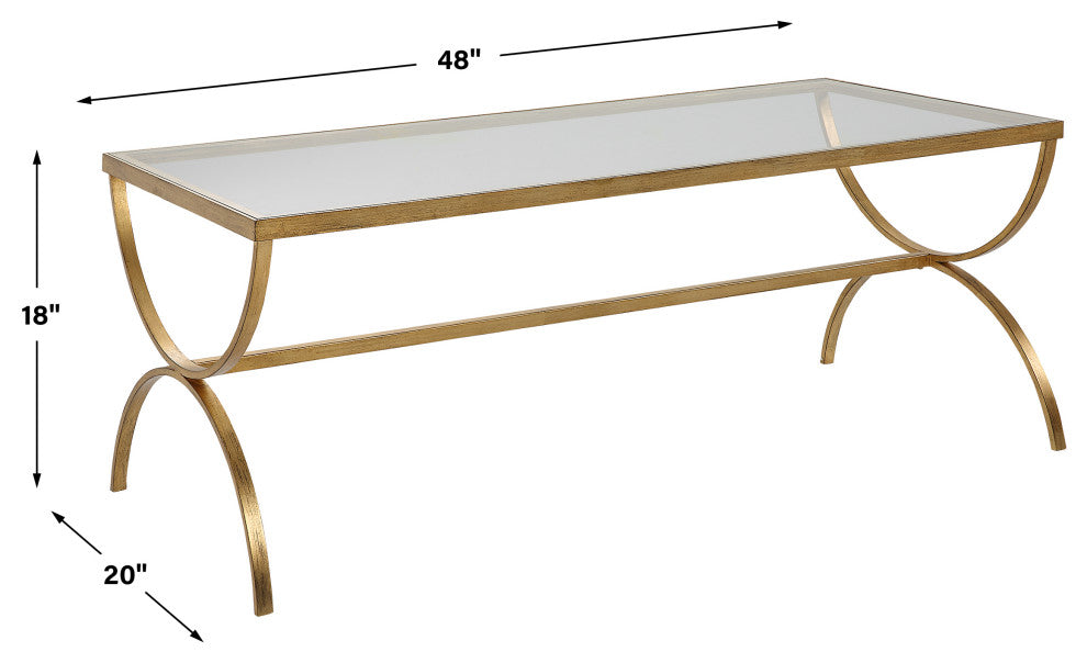 Uttermost Crescent Coffee table