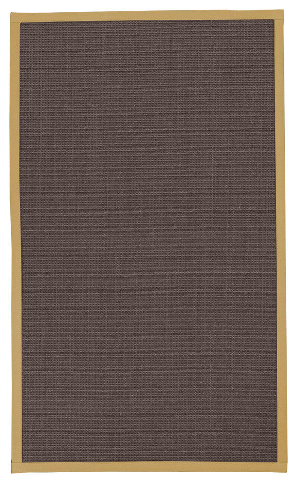 Natural Area Rugs Big Sur Custom Sisal Rug, 9' x 12', Sage Border