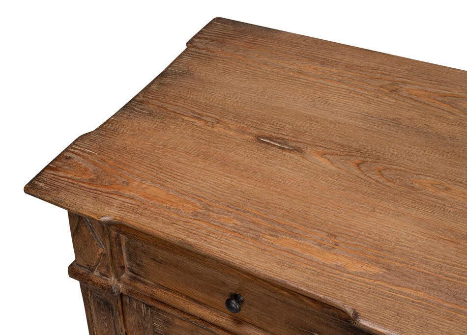 Diamond Wall Sideboard Brown With Drawers
