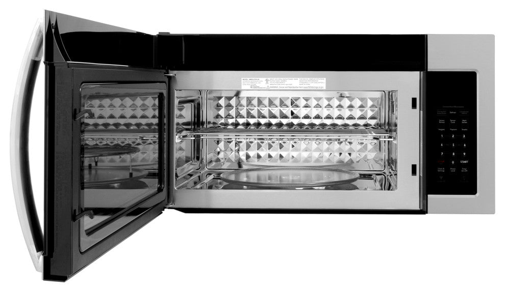 ZLINE 30" Over the Range Microwave Traditional Handle and Charcoal Filters