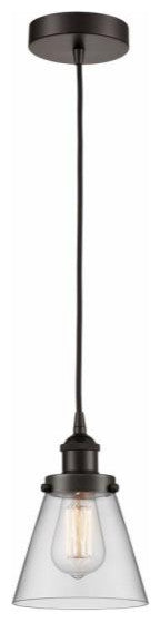 Innovations 616-1PH-OB-G62 1-Light Mini Pendant, Oil Rubbed Bronze