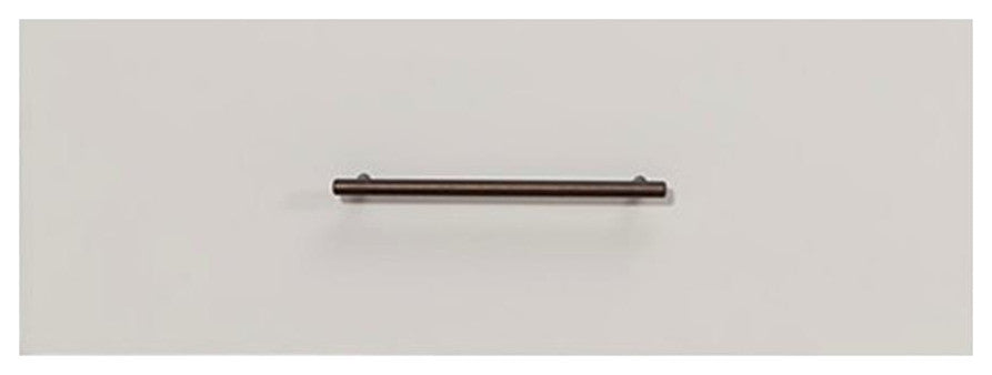 Alpine Furniture Flynn Mid Century Modern Wood 7 Drawer Dresser in White