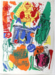 Kim MacConnel "Paris Review" Silkscreen