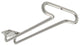 11" Under Cabinet Stemware Holder Satin Nickel Rev-A-Shelf 3150-11SN