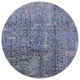 Ahgly Company Indoor Round Mid-Century Modern Area Rugs, 6' Round