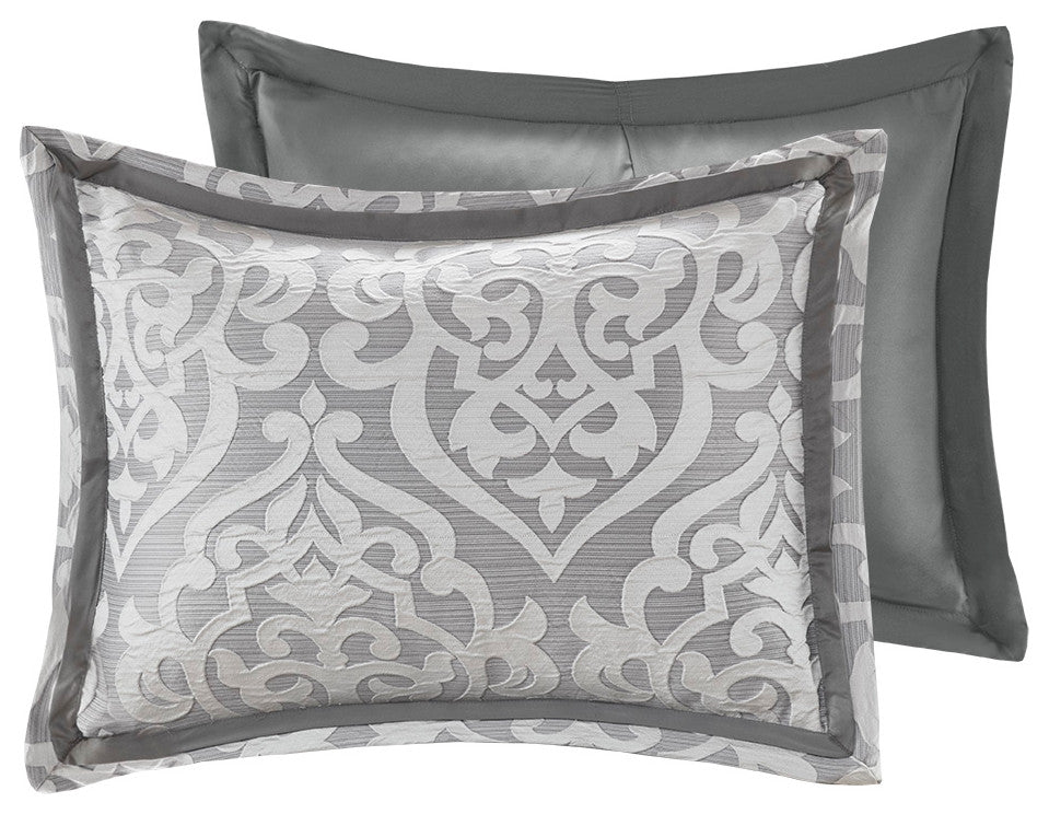 Madison Park Odette 8 Piece Jacquard Comforter Set
