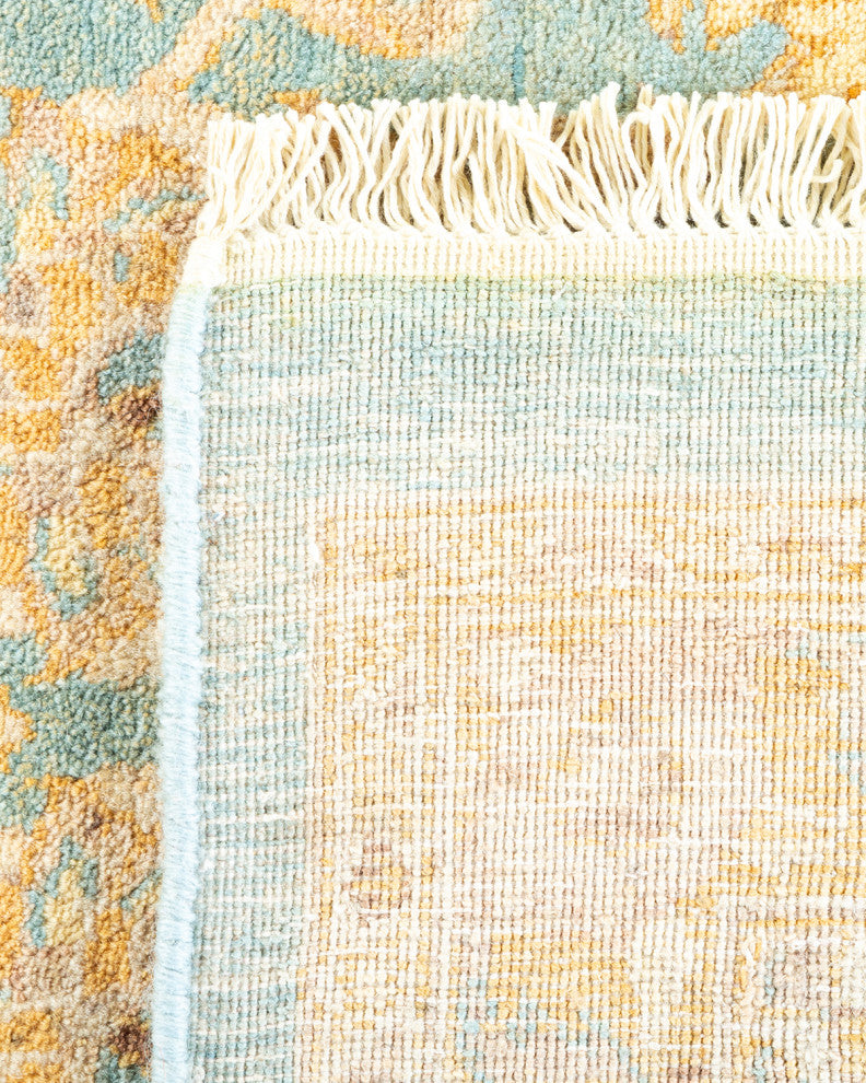 Mogul, One-of-a-Kind Hand-Knotted Area Rug Light Blue, 8'3"x9'3"