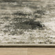 Vander Casual Abstract Power-Loomed Area Rug, Charcoal/Beige, 2'3"x7'6"