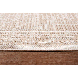 Pavilion Tribal Area Rug, Beige, 2'2"x7'6"