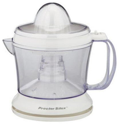 Proctor Silex 66332RY Citrus Juicer, 34 Oz, White