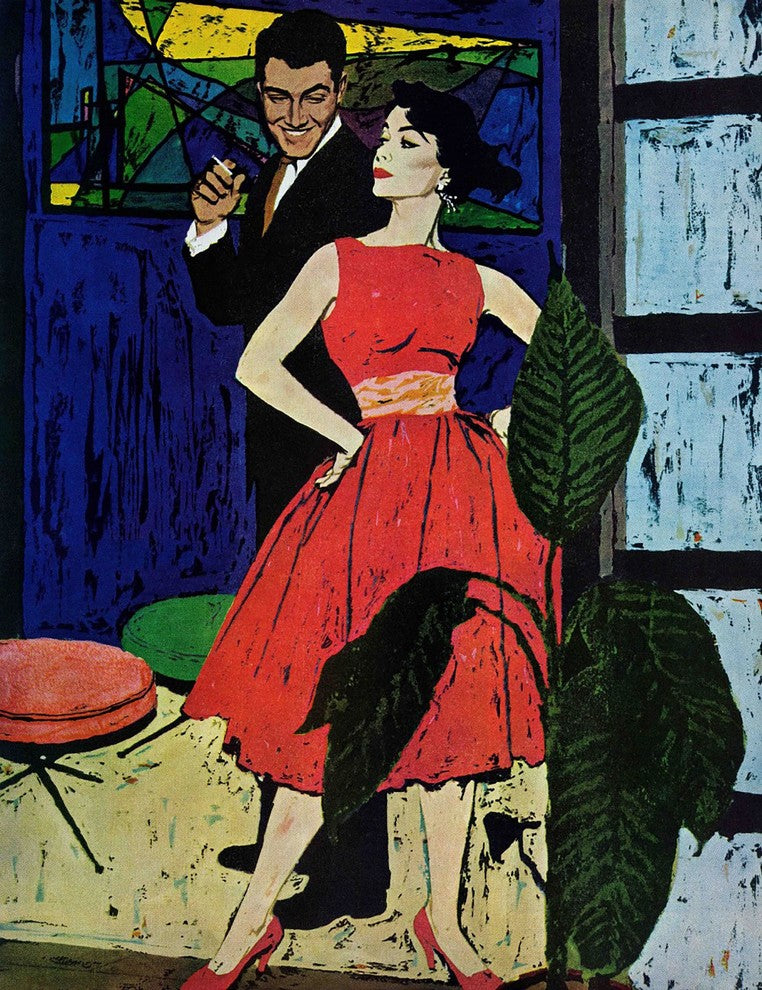 "Marriage Bait" Painting Print on Canvas by Morgan Kane