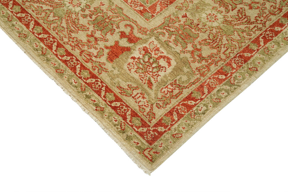 Rug N Carpet - Hand-Knotted Oriental 10' 2" x 14' 1" Unique Oushak Area Rug