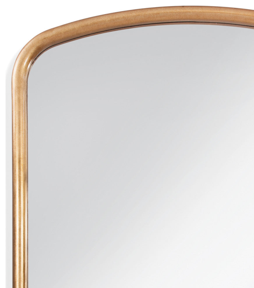 Brookings Floor Mirror - Antique Gold Leaf