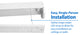 LSC SELECT Series Linear LED Strip Light, 4 Ft.