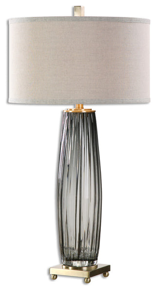 Vilminore Gray Glass Table Lamp