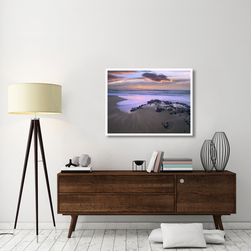 "Sandy beach, Oahu, Hawaii" Digital Paper Print by Tim Fitzharris, 42"x32"