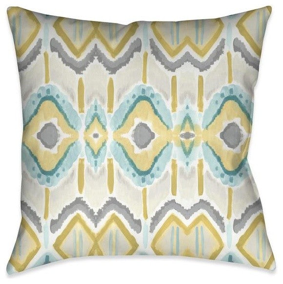 Textile Impressions II Outdoor Decorative Pillow, 18"x18"