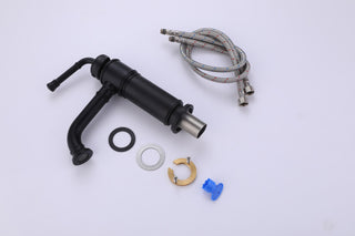 Deck Mounted Single Hole Bathroom Faucet