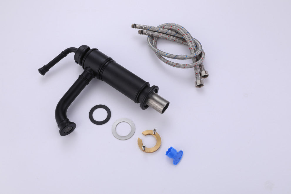 Deck Mounted Single Hole Bathroom Faucet