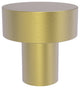 1" Cabinet Knob, Satin Brass