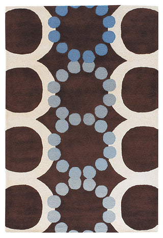Avalisa Contemporary Area Rug, Blue, 5'x7'6" Rectangle