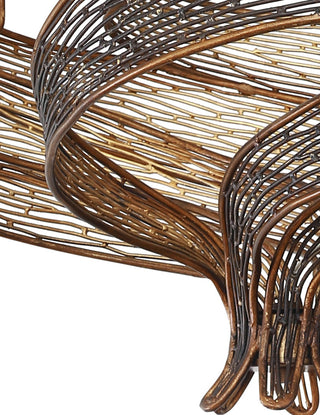 Flow 6-Lt Chandelier - Hammered Ore